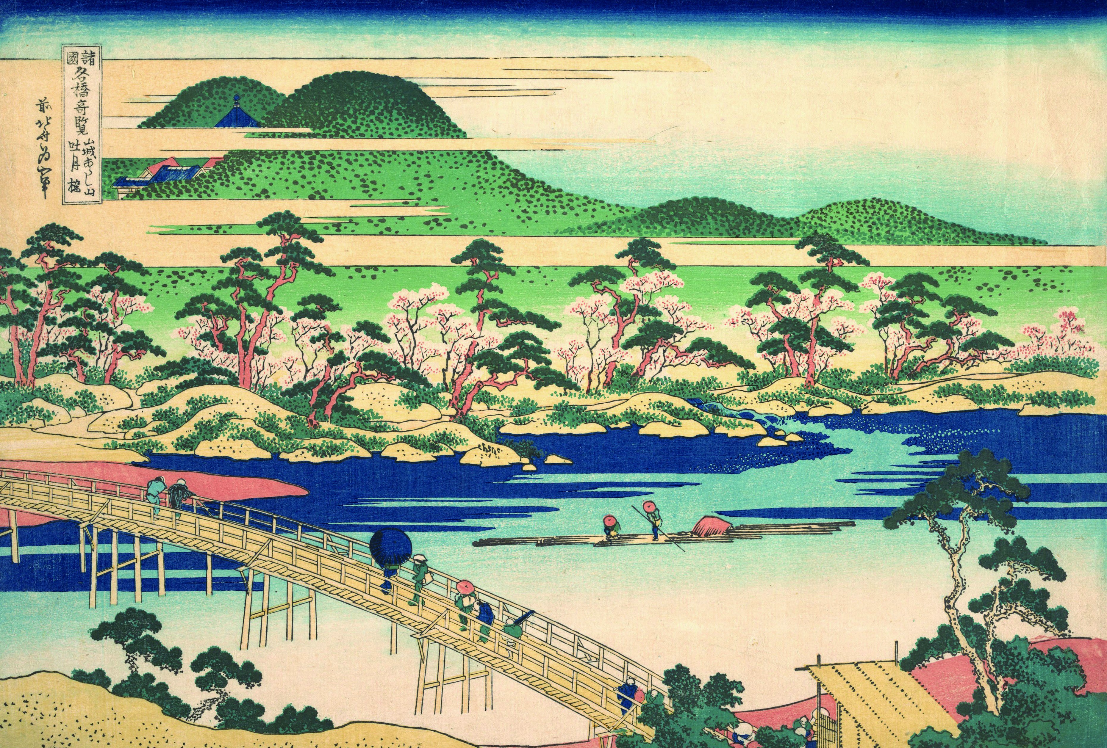 日本東西名所浮世繪百景》：看日本文豪如何剖析葛飾北齋與歌川廣重兩大