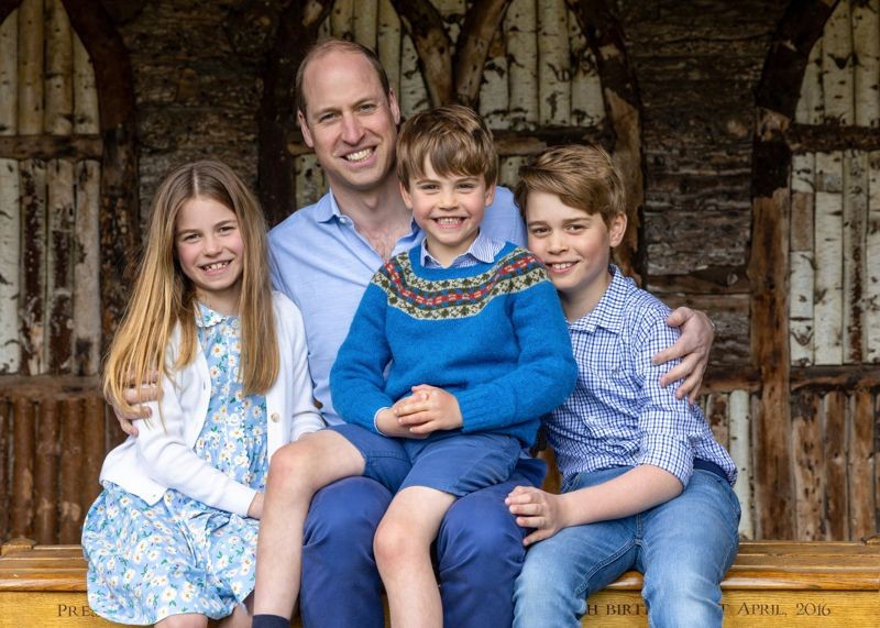 威廉王子將幫忙承擔更多的育兒責任。（翻攝X@KensingtonRoyal）