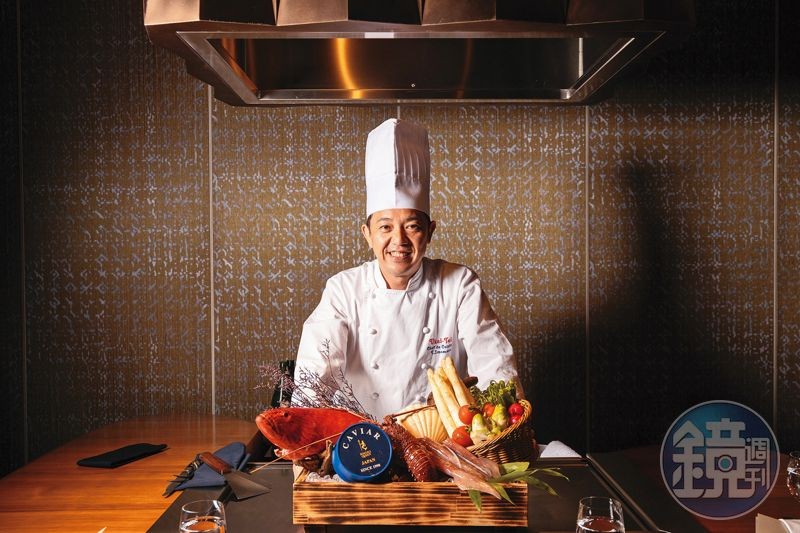 行政主廚今村高尚曾在Ukai鐵板創始店（八王子店）歷練16年。