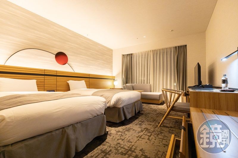 2020年完工建造的新館「櫻凜閣」，為想要入住「高山Green Hotel」的客人帶來現代摩登的住宿選擇。