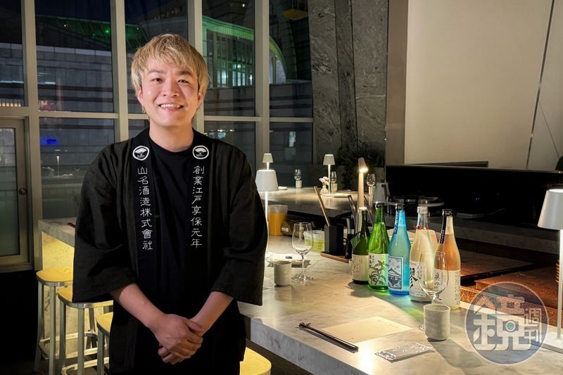 山名酒造代表取締役山名洋一郎趁著國際酒展期間來台，並分享這六款奧丹波各自製作方式與風味特色。
