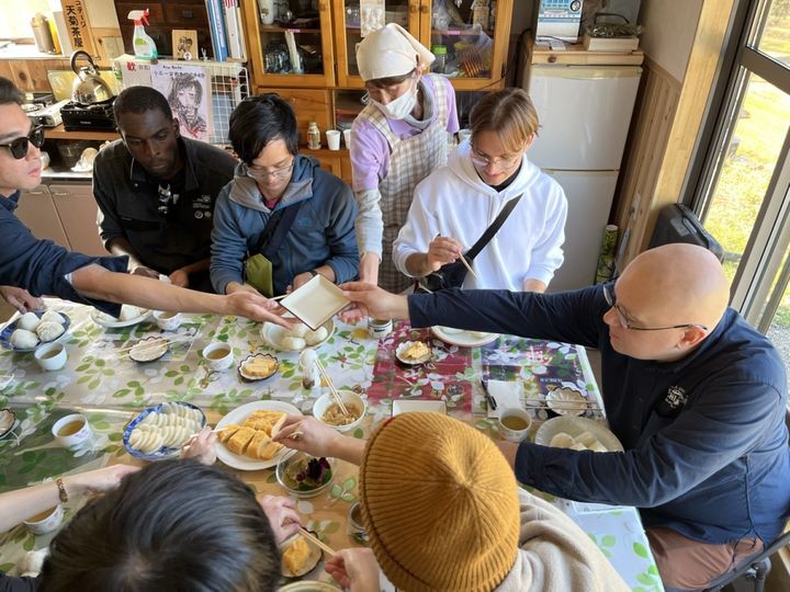 ▲「土佐天空之鄉」梯田米的手做飯糰體驗。　圖：高知縣國際觀光課／提供