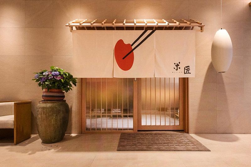 2019年創立的日式無菜單料理餐廳「米匠」，6月在華山文創園區旁開設3號店。