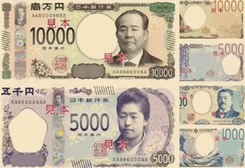 ▲日本將在今年7月換日圓新鈔。包括10000、5000、1000日圓三種面額都將更換。（圖／翻攝自矢板明夫俱樂部 Yaita Akio臉書）