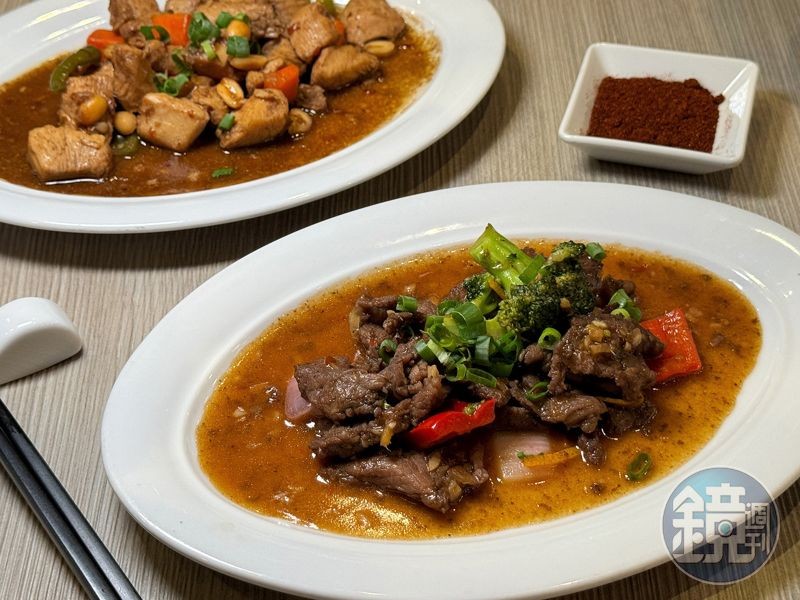免費餐廳之一的絲綢亞洲餐廳可品嘗到不少中式餐點。