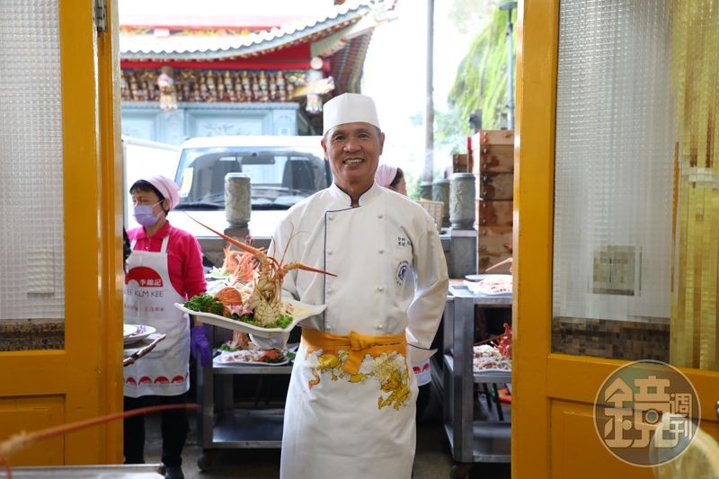 近年紅到日本去的北台灣辦桌天王林明燦，希望開啟「餐廳裡的辦桌菜」傳承計畫，讓台式辦桌文化延續下去。