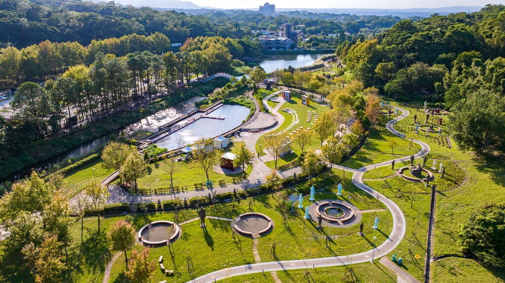 ▲慈湖雕塑公園。　圖：桃園市政府觀光旅遊局／提供