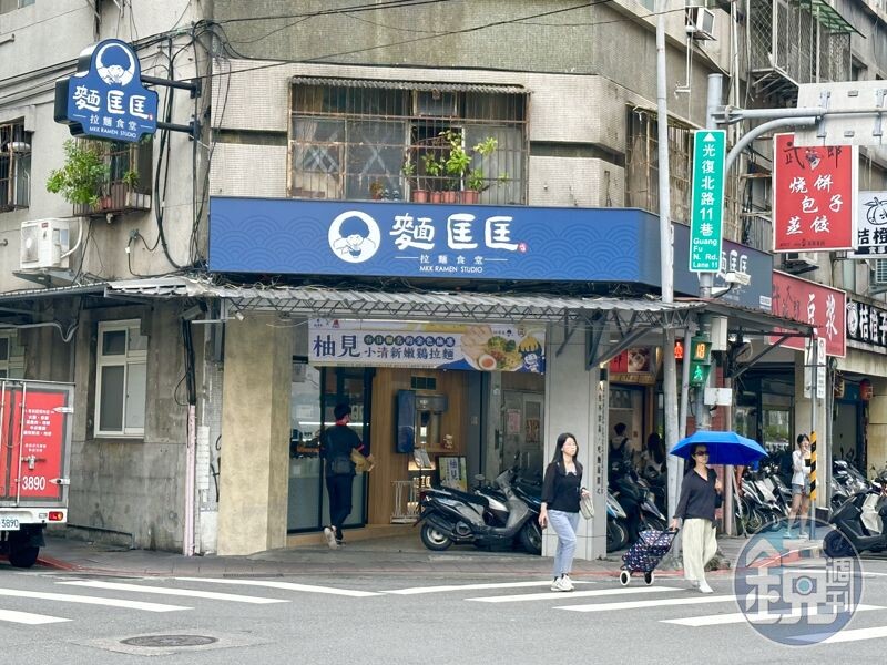 台灣平價拉麵品牌「麵匡匡」，在兩年內迅速展店超過100家門市。