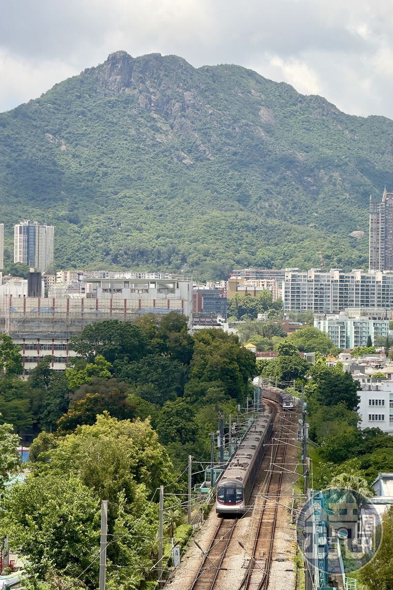 獅房菜餐廳窗景剛好正對著獅子山，與張愛玲過去居住在香港朋友家時的窗外有相似景觀。