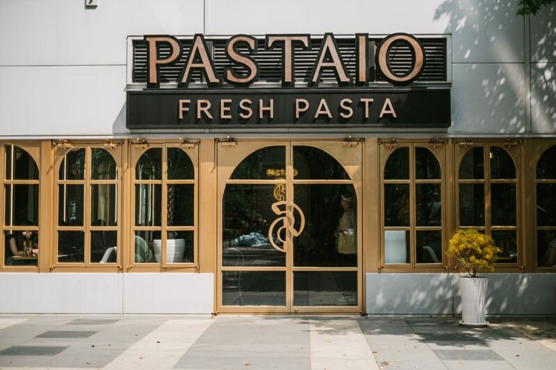 PASTAIO的分店分布在台北與新北各區域，方便食客就近覓食，圖中為新店店。（PASTAIO提供）