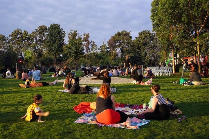 ▲草地音樂會示意圖。　圖：花東縱谷國家風景區管理處／提供