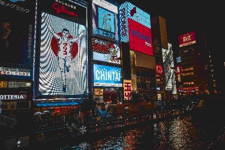 ▲大阪：探索大阪最耀眼的地區之一「道頓堀」，這裡有璀璨燈光、河畔美景、購物場所和美味的街頭美食。　圖：名勝世界郵輪／提供