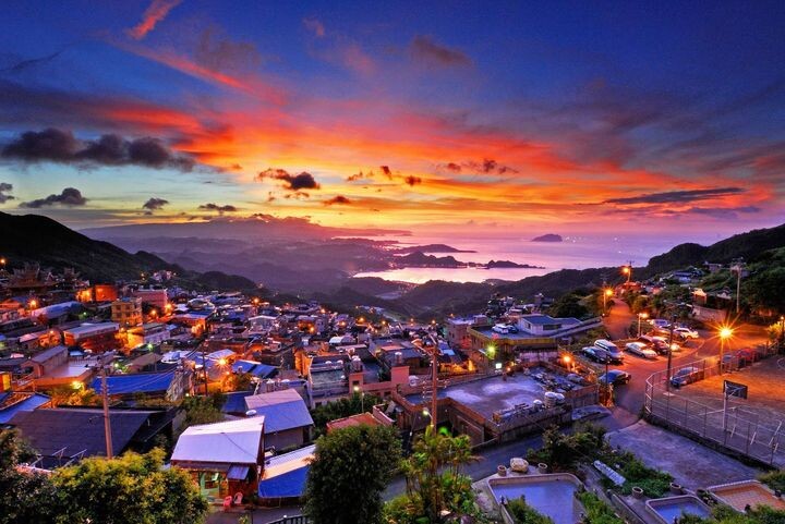 ▲九份夜景。　圖：東北角及宜蘭海岸國家風景區／提供