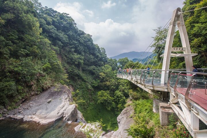 ▲小烏來天空步道。　圖：桃園市政府觀光旅遊局／提供