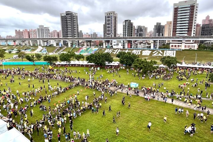 ▲新北大都會公園擁有廣闊場地，園內不止有熊猴森樂園，也是個親子休閒好去處。　圖：新北市政府觀光旅遊局／提供