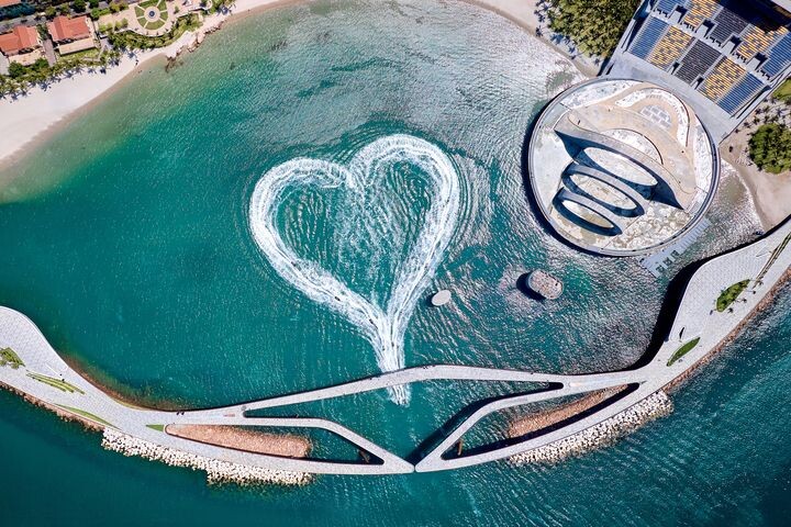 ▲親吻橋位在近富國島南端日落鎮的海岸邊。　圖：shutterstock／來源