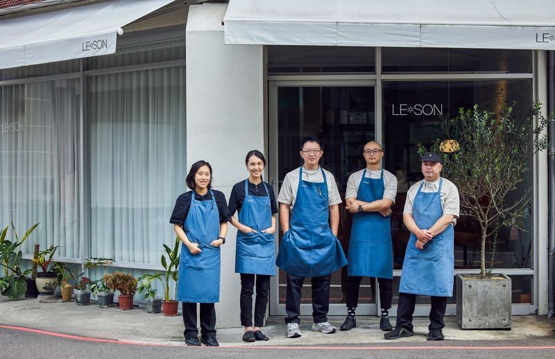 Le Son團隊集結各路菁英，皆擁有豐富餐飲資歷，共同在屏東打造輕盈優雅的用餐氛圍。（Le Son提供）