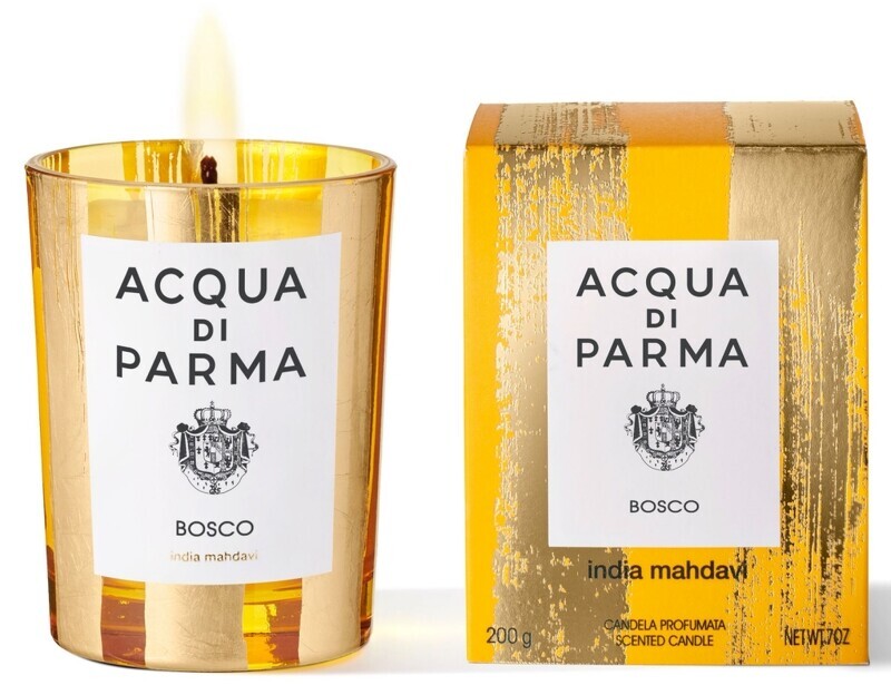 Acqua di Parma Bosco靜謐雪松香氛蠟燭流金璀璨限量版200g，NT3,300
