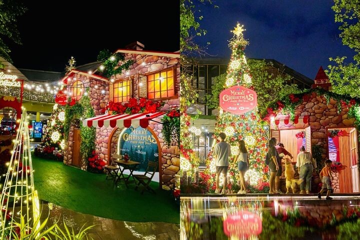 ▲帝沙城市園 Christmas at Park Entrance 區域。　圖：The Waterfront, Desa ParkCity Facebook／來源