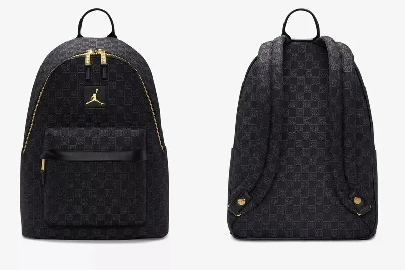 Nike Air Jordan限量棋盤格後背包，價格店洽