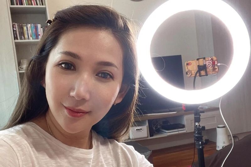 林子瑄淡出演藝圈,近年轉戰電商及直播平台。(翻攝自林子瑄臉書)