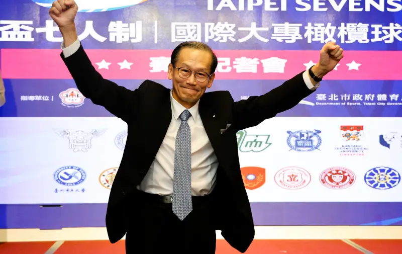 ▲台北元坤橄欖球俱樂部的領隊和元坤運動文創產業公司董事長杜元坤。(圖/元坤運動文創提供)