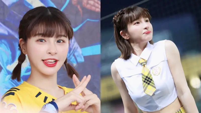▲中信兄弟啦啦隊「Passion Sisters」成員峮峮，收穫不少日本球迷的喜愛。（圖／IG qun_04）