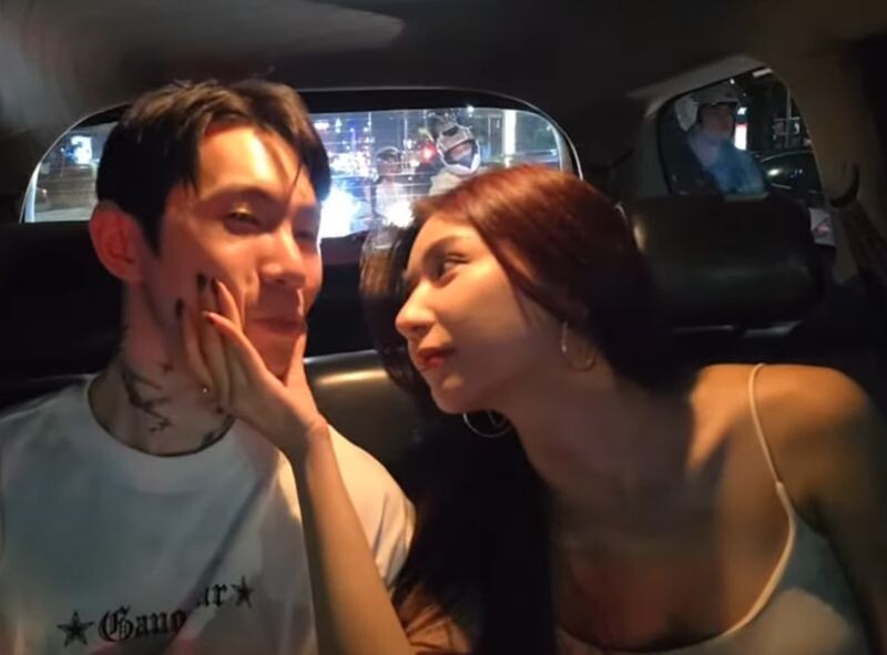 妙智先前曾與網紅尼克星浪漫約會,然而卻狠拒對方告白。(翻攝YT頻道「尼克星拳擊」