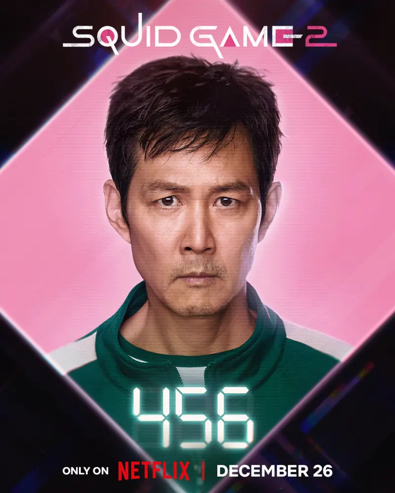 ▲李政宰飾演456號成奇勳。（圖／Netflix）