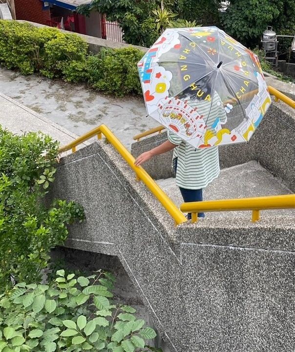 ▲台灣觀光100亮點-彰化紀念雨傘。 圖:彰化縣政府城市暨觀光發展處企劃發展科/提供