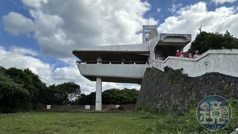 「牧山公園」瞭望台。