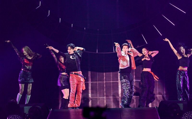SUPER JUNIOR-D&E 在高雄巨蛋連續兩天帶來演唱會。(藝尚提供)