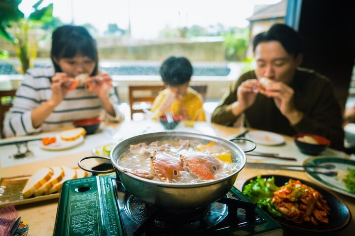 ▲來金山萬里品嘗鮮美的山海料理。　圖：北海岸及觀音山國家風景區管理處／提供
