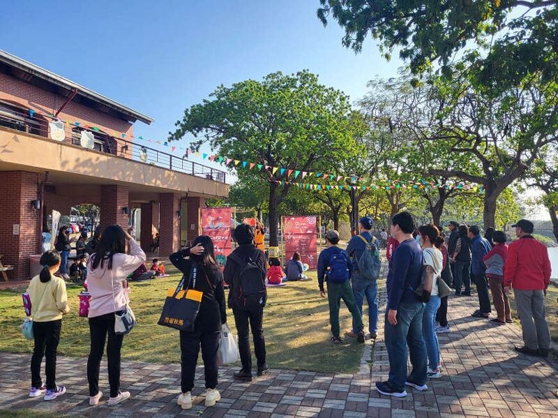 2024葫蘆埤自然公園春節活動。(台南市府提供)