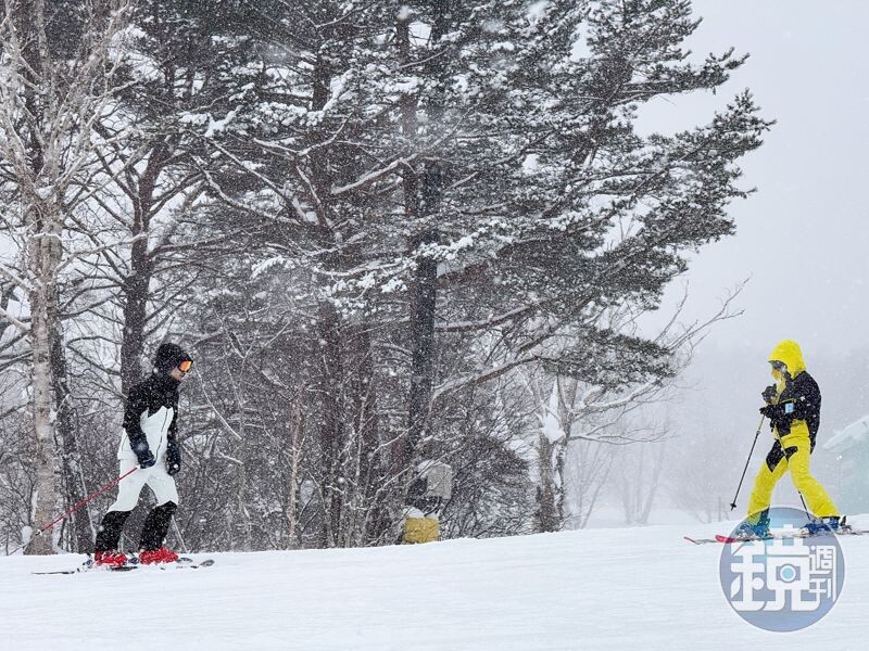 安比高原滑雪度假村共有21條路線,適合各種程度的滑雪客來挑戰。