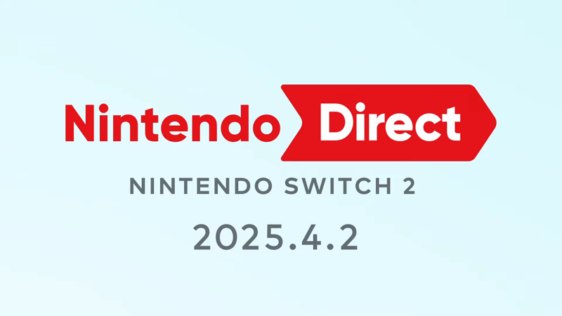 任天堂正式釋出Switch 2的預告宣傳，並宣布將在今年4月2日舉辦發表會。（翻攝自任天堂官方YT頻道）