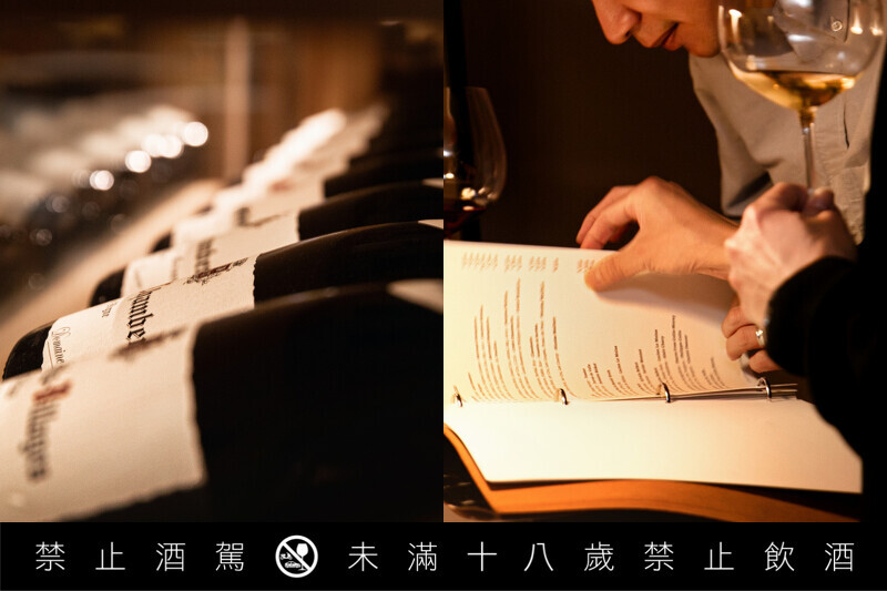「Justin's Wine & Bistro」 擁有豐富的酒單,且高達六百款。