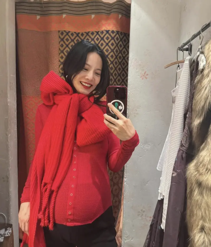 ▲曾之喬懷孕期間一直被說「要開心」,但她認為人生本來就很難,不可能無時無刻都開心,過多的祝福會造成壓力。(圖/翻攝自曾之喬IG)