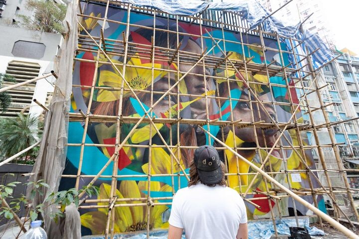 ▲HKWALLS期望透過街頭藝術為香港最活躍的社區帶來新生。　圖：HKWALLS／提供