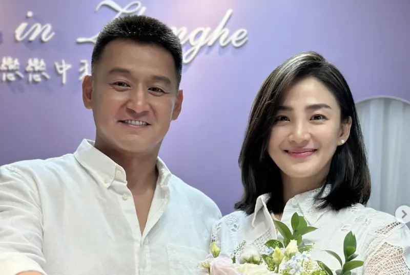 ▲張天霖（左）和洪小鈴（右）結婚，即將迎接小生命，兩人都相當期待。（圖／翻攝自洪小鈴IG）