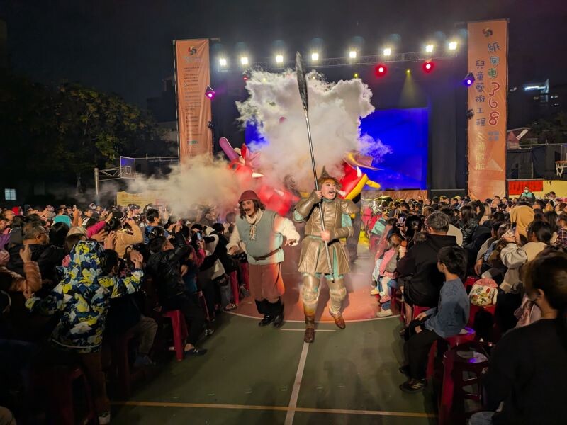 紙風車368鄉鎮市區兒童藝術工程巡演永續版在2025年持續前進。（紙風車文教基金會提供）