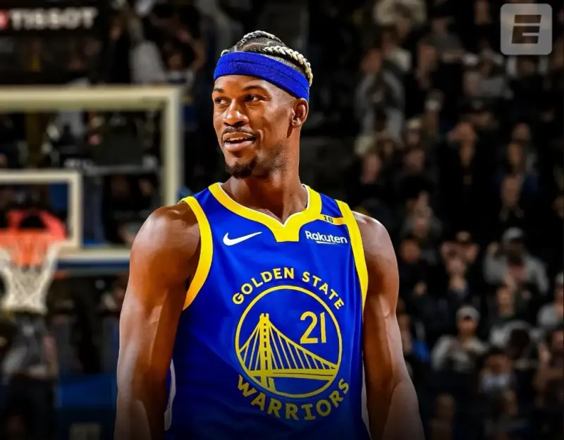 ▲金州勇士與熱火達成震撼交易,迎來明星前鋒 Jimmy Butler,有可能迎來轉隊後首戰。(圖/取自ESPN)