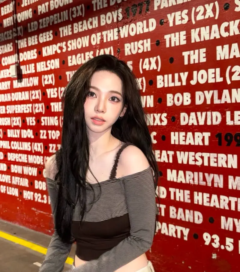 ▲Karina出道前就因為漂亮的長相收穫許多粉絲。(圖/Karina IG)