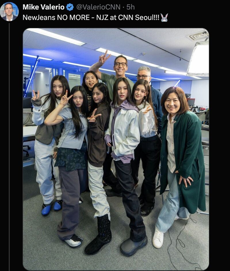 NJZ接受CNN的訪問也於今日曝光。(截圖自Mike Valerio X)