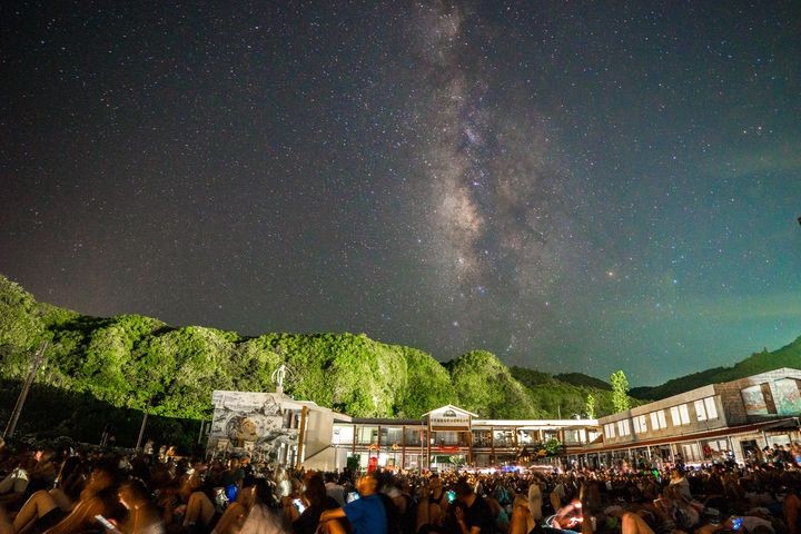 ▲台東最美星空綠島場（資料照）。　圖：台東縣政府／提供