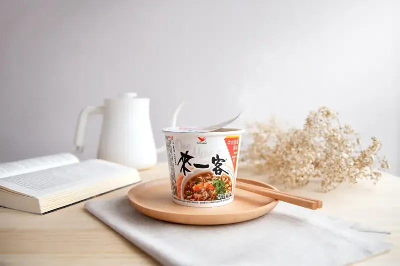 ▲經典不敗的牛肉蔬菜口味，一次能享受到兩種配料的豐富口感。（圖／調理參考）