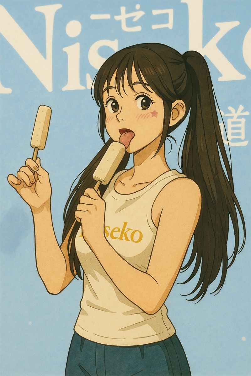 吉卜力版的李多慧似乎少一味?小編絕對不會說是騷味喔。(←越描越黑)(ChatGPT生成)