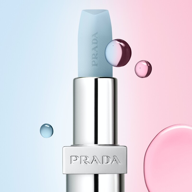 PRADA Beauty經典潤唇膏(#U001莫測藍)3.8g,NT1,550