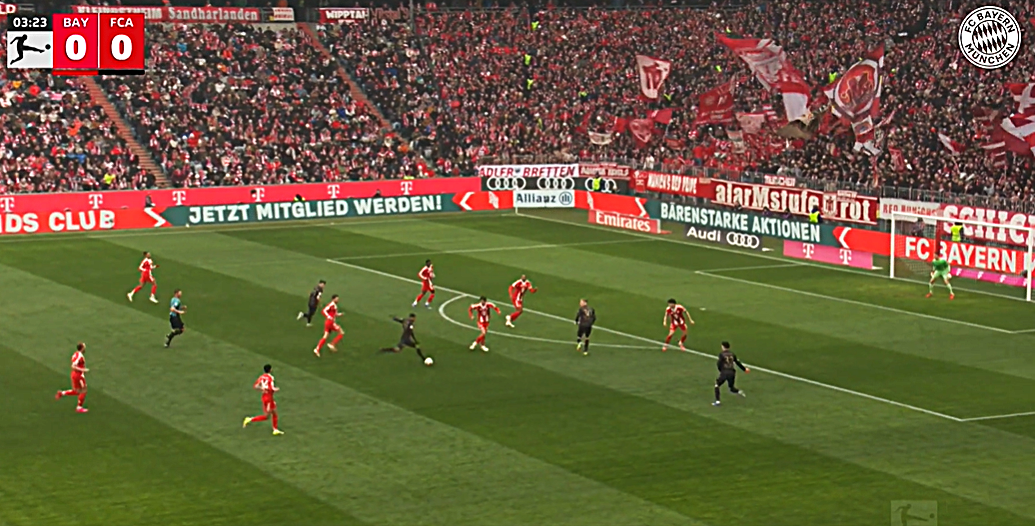 拜仁德甲不敗終結1-2憾負FCAugsburg