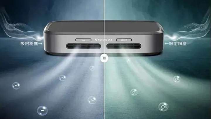 免插電也能持續運作！這款 Future Lab. GC1 光能清淨機，是淨化車內空氣的好幫手。